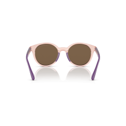 Óculos De Sol Para Crianças Emporio Armani Feminino 0ek4185 Transparent Pink Dark Brown